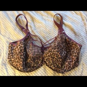Elomi Sachi Bra in Leopard 38H